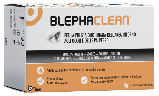 Blephaclean garze oculari 20pz