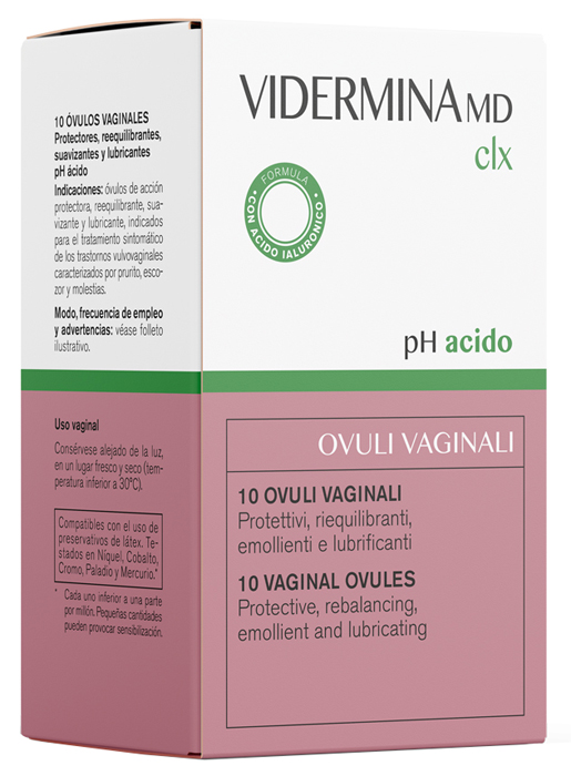 Vidermina clx ov 10pz md
