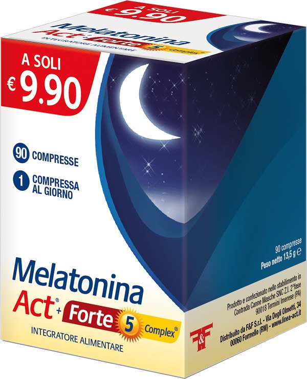 Melatonina act +ft5compl 90cpr