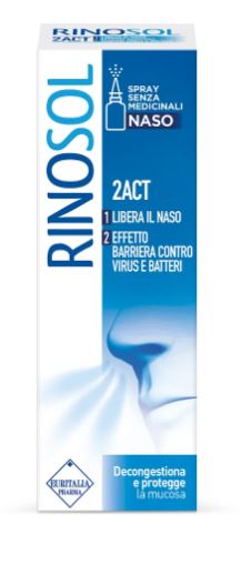 Rinosol 2act spray nasale 15ml