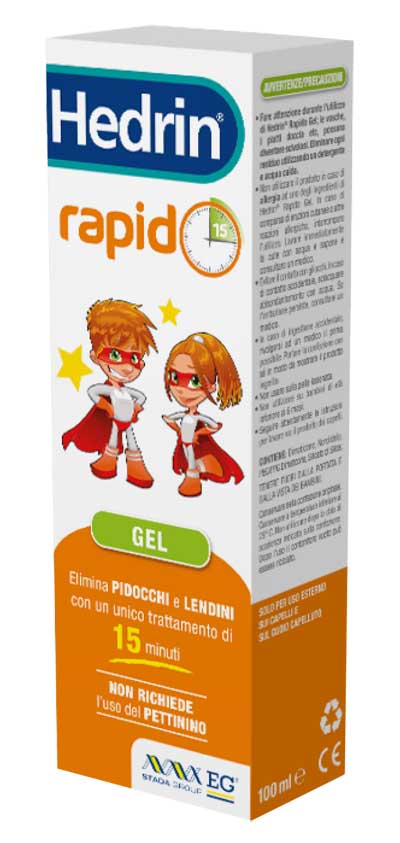 Hedrin rapido liquido gel100ml