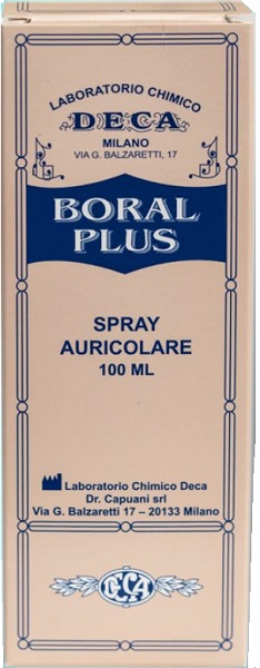 Boral plus spray auricolare