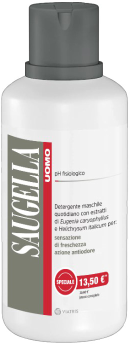 Saugella uomo det 500ml tp