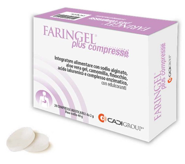 Faringel plus 20cpr mastic