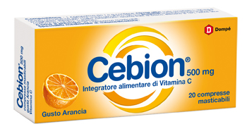 Cebion mast arancia vit c20cpr