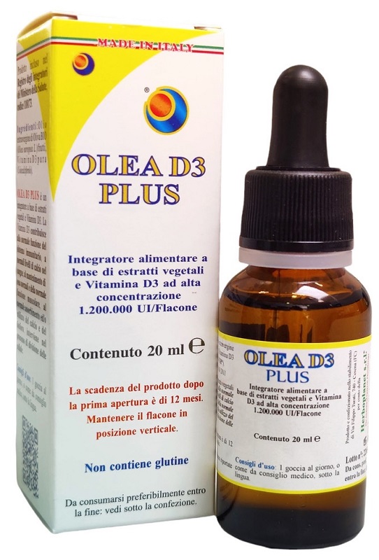 Olea d3 plus gocce 20ml