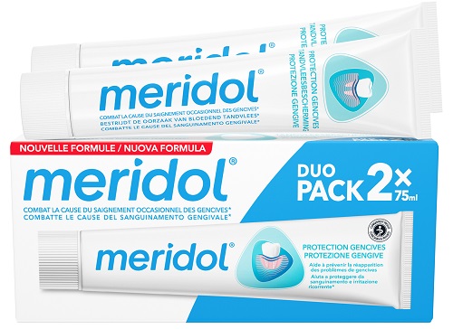 Meridol dentifricio bitubo75ml