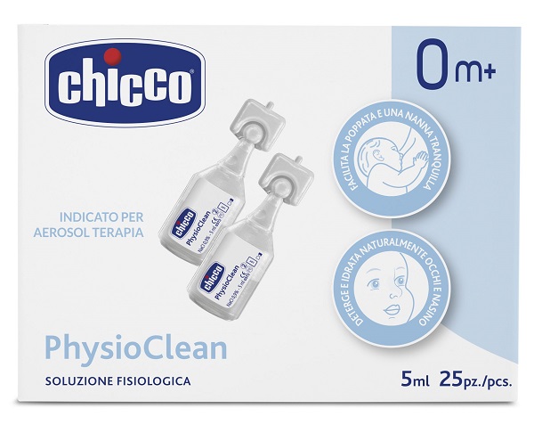 Ch sol physioclean 5ml 25pz