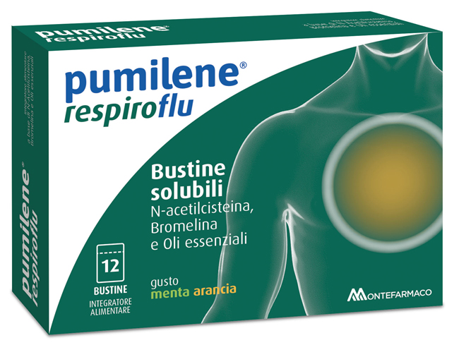 Pumilene respiroflu 12bust