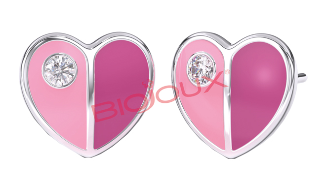 Bjt734 orecchini sweetheart ss