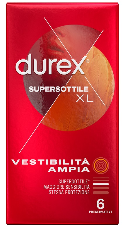 Durex supersottile xl 6pz