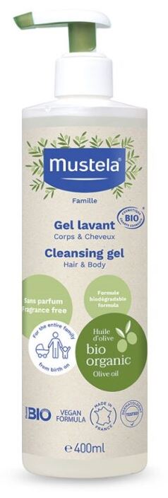 Mustela gel det bio 400ml
