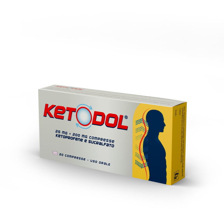 immagine di KETODOL 25 mg + 200 mg compresse