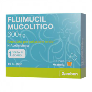 immagine di FLUIMUCIL MUCOLITICO 600 mg granulato per soluzione orale