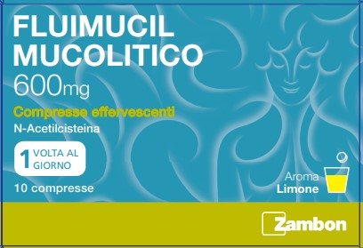 immagine di FLUIMUCIL MUCOLITICO 600 mg compresse effervescenti