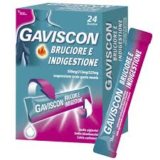 immagine di Gaviscon Bruciore e Indigestione  500mg/213mg/325mg  sospensione orale gusto menta