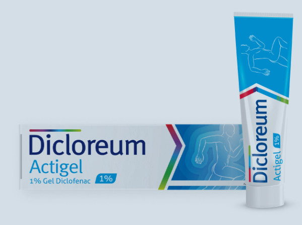immagine di Dicloreum Actigel 1% Gel