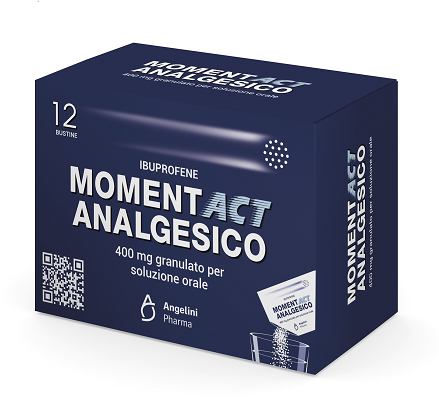 immagine di MOMENTACT ANALGESICO 400 mg granulato per soluzione orale
