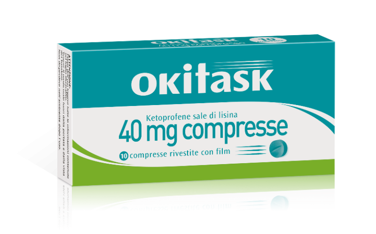 immagine di Okitask 40 mg compresse rivestite con film