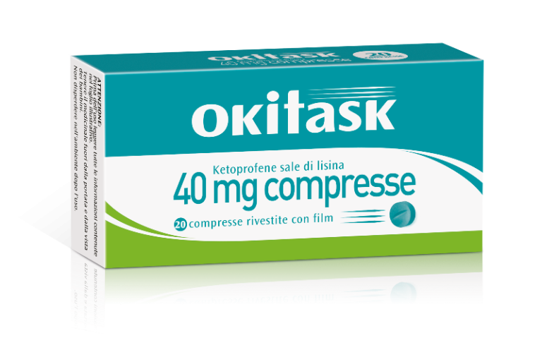 immagine di Okitask 40 mg compresse rivestite con film