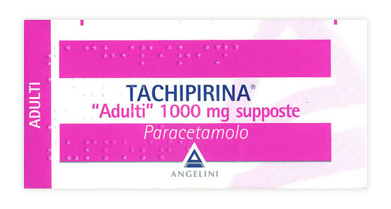 immagine di TACHIPIRINA Adulti 1000 mg supposte