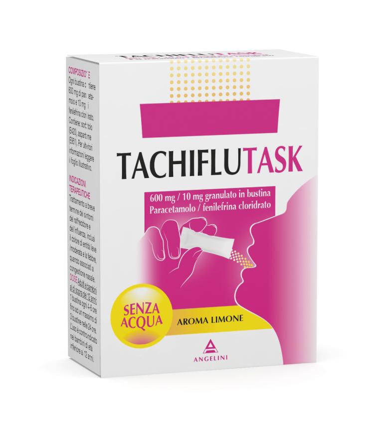 immagine di TACHIFLUTASK 600 mg/10 mg granulato in bustina