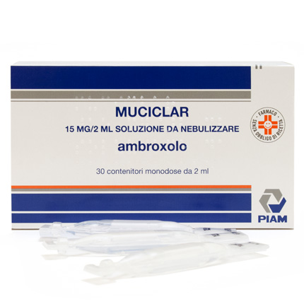 immagine di MUCICLAR 15 mg/2 ml soluzione da nebulizzare